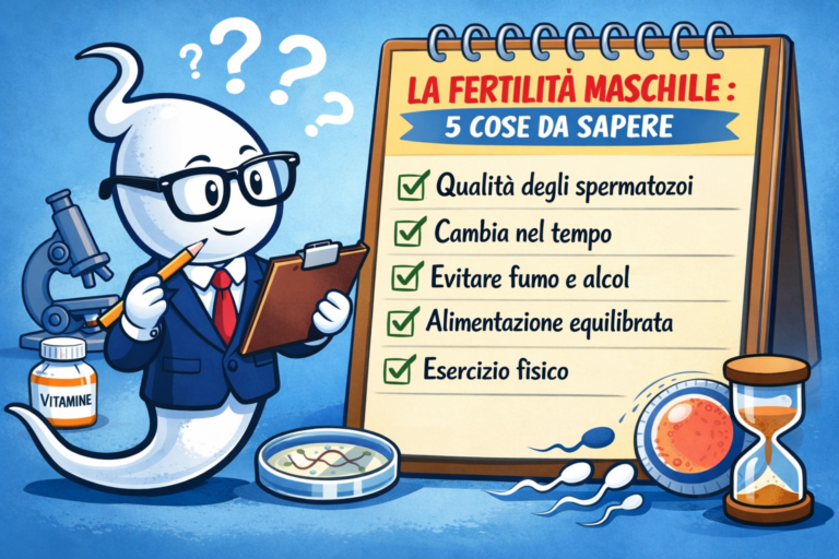 La fertilità maschile: 5 cose da sapere