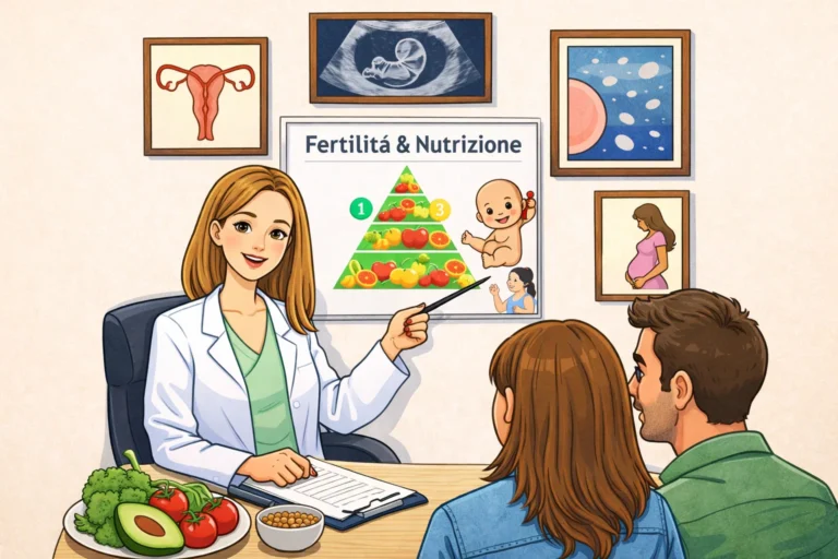 Formazione e informazione sul legame nutrizione e fertilità