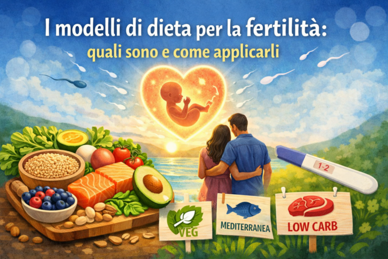 I modelli di dieta per la fertilità: quali sono e come applicarli