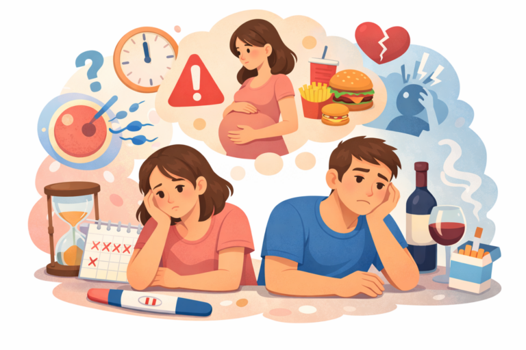 errori quando si cerca una gravidanza concepimento fertilità percorso